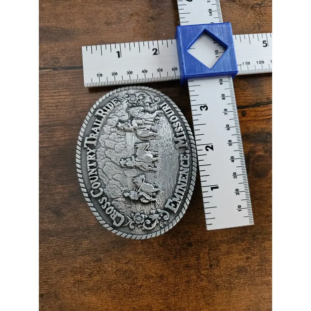 Cross County Trail Riders Buckle, Eminence, Missouri